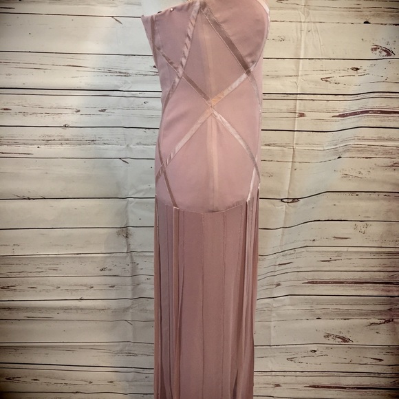{NICOLE MILLER} - MAUVE/PINK FORMAL PROM DRESS ***** Donating on Nov 16th 2021 - Picture 5 of 8
